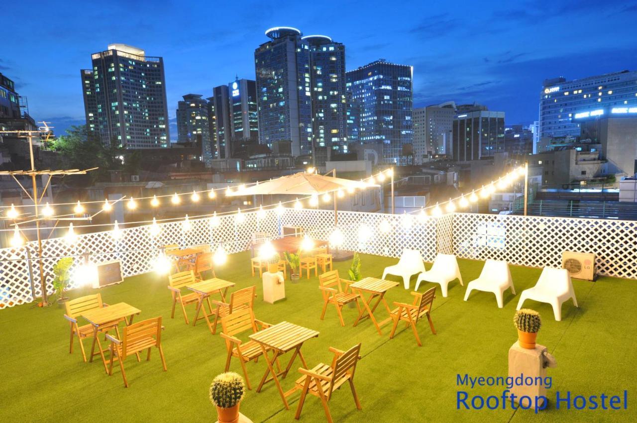 Oyo Rooftop Hostel Seul Exterior foto