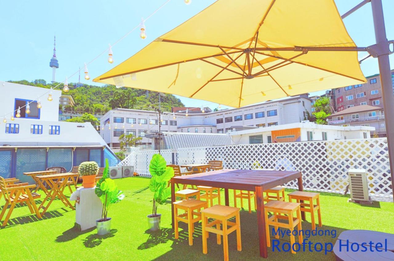 Oyo Rooftop Hostel Seul Exterior foto