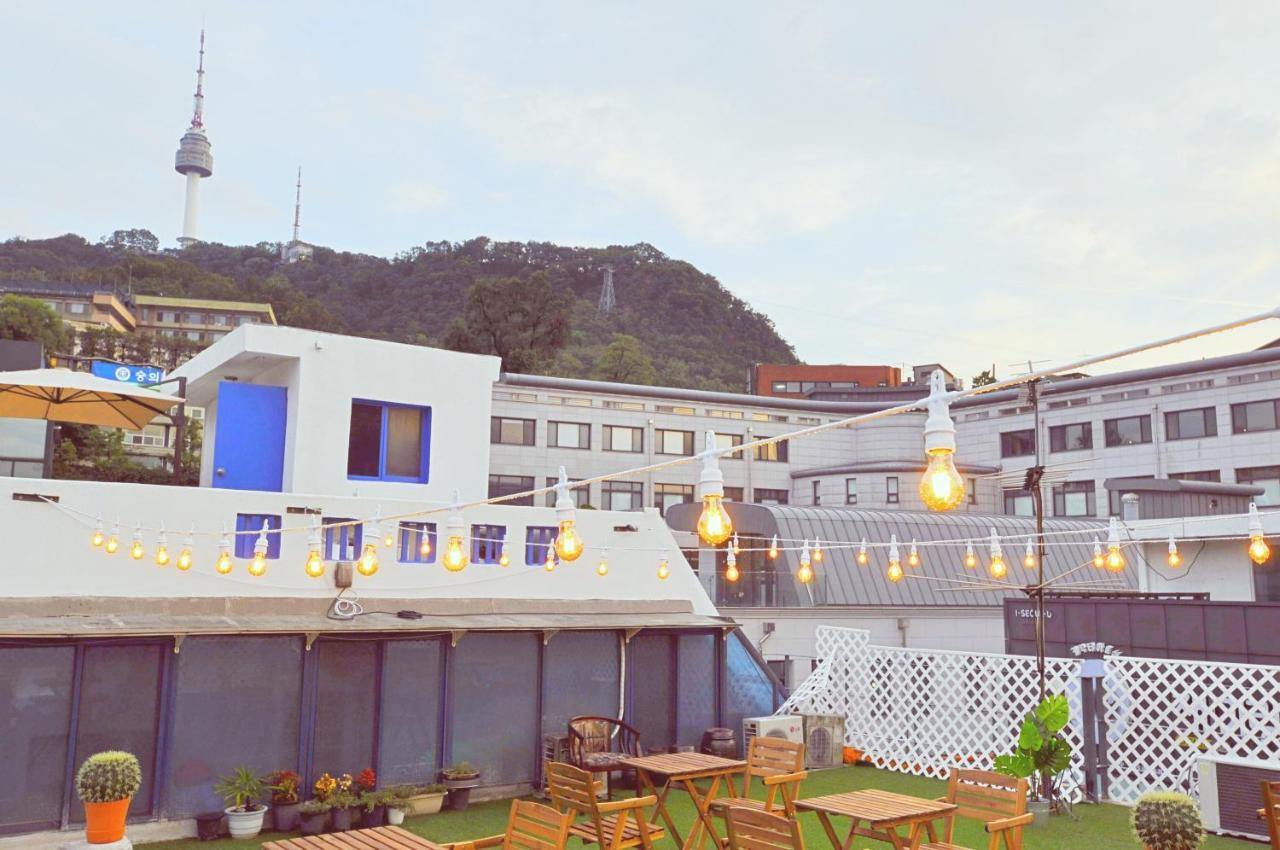 Oyo Rooftop Hostel Seul Exterior foto