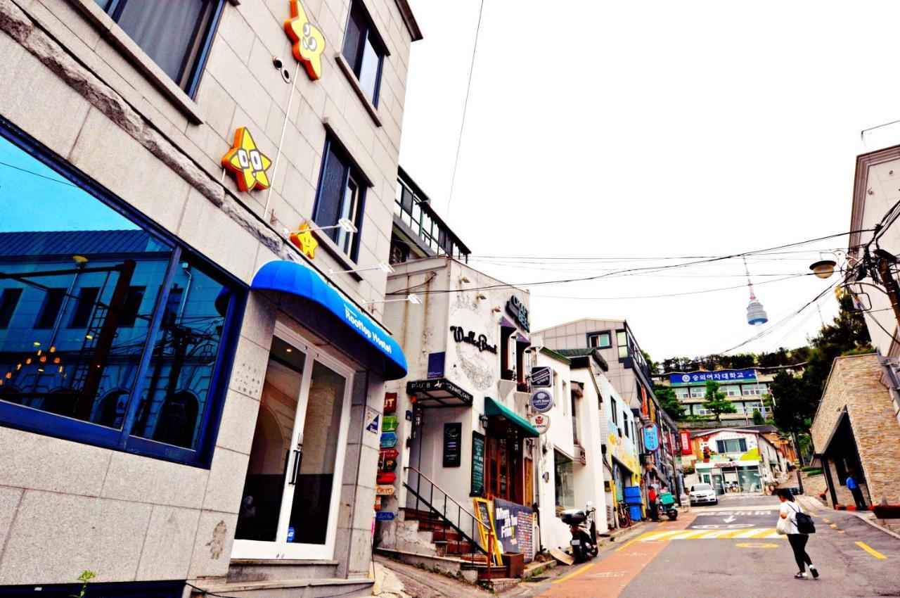 Oyo Rooftop Hostel Seul Exterior foto