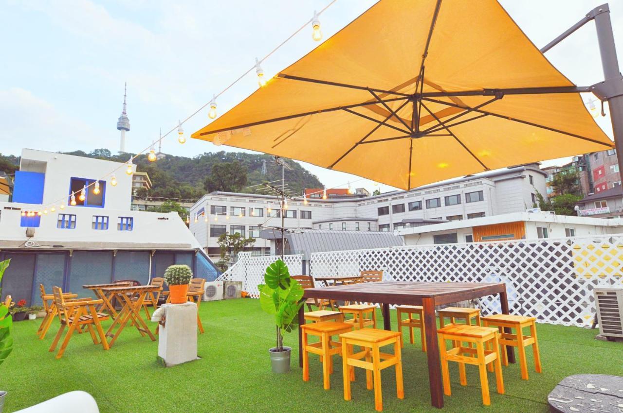 Oyo Rooftop Hostel Seul Exterior foto