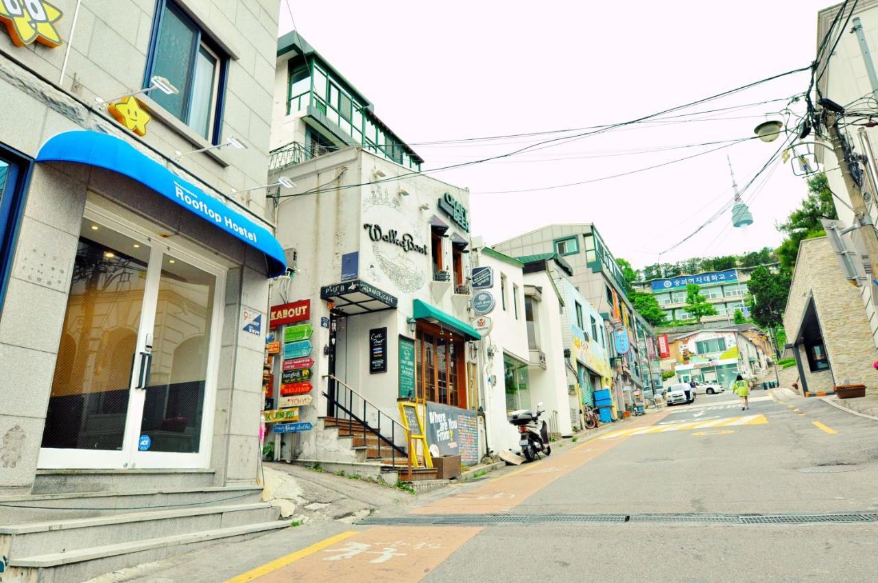 Oyo Rooftop Hostel Seul Exterior foto
