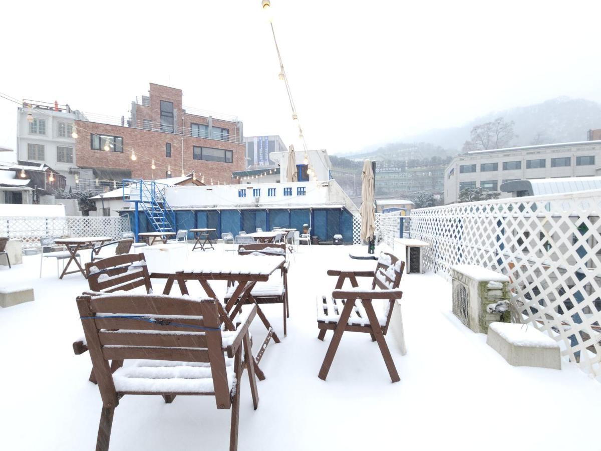 Oyo Rooftop Hostel Seul Exterior foto